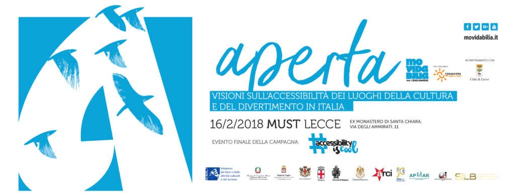 Evento Aperta - visioni sull'accessibilità in Italia